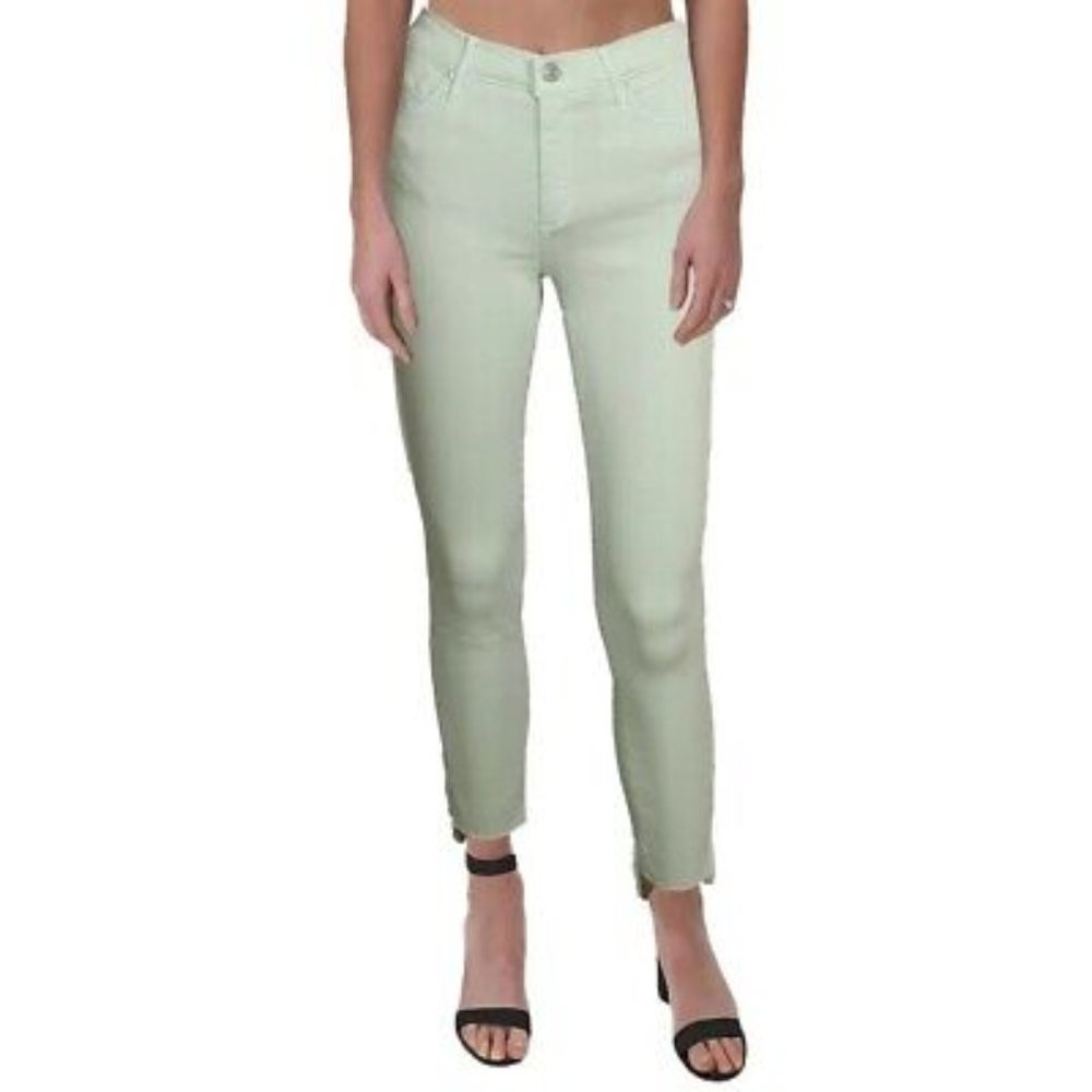NWT BLACK ORCHID MIRANDA HIGH RISE FRAYED HEM COLORED SKINNY JEANS SIZE 26 $220